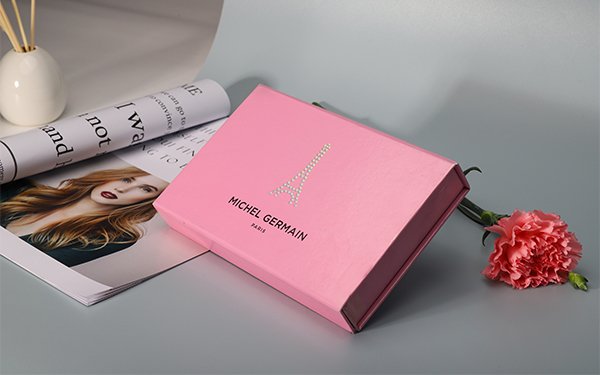 Pearl Pink Perfume Packaging- Folding Box
