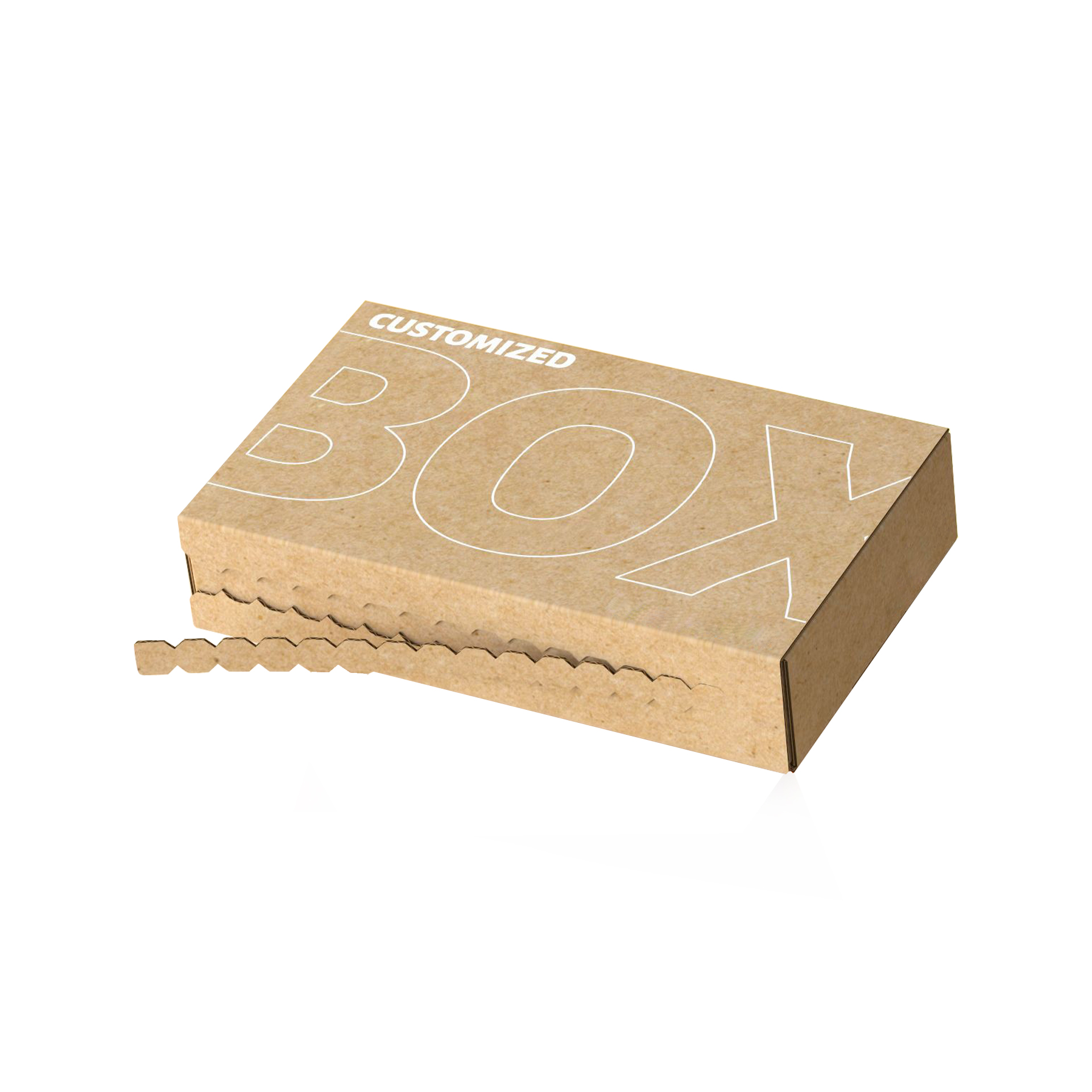 Makeup cosmetics mailing packaging box Customized cosmetics packaging corrugated box