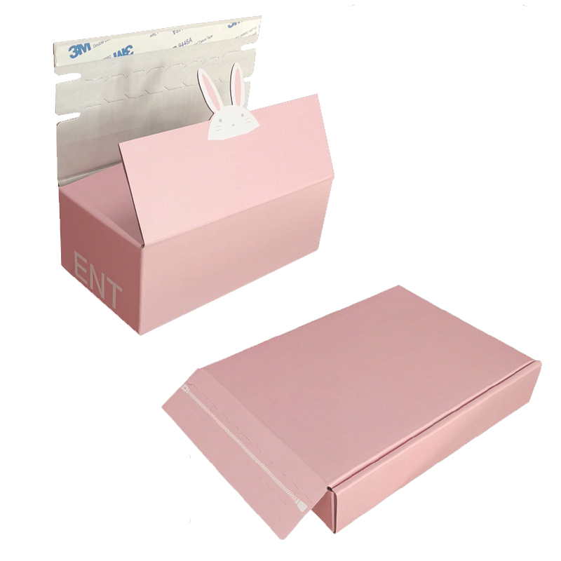 Tear-and-Go Corrugated Mailers Swift and Secure Packaging Toy cartoon tear box