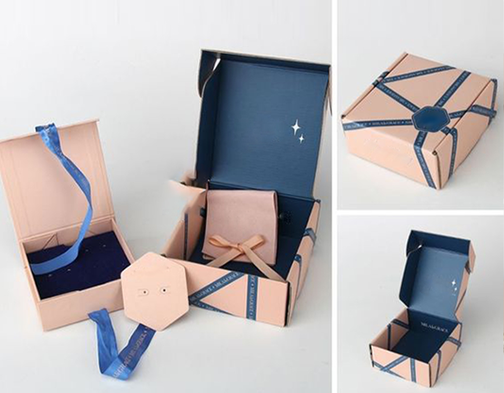 Exquisite jewelry mail packaging gift box