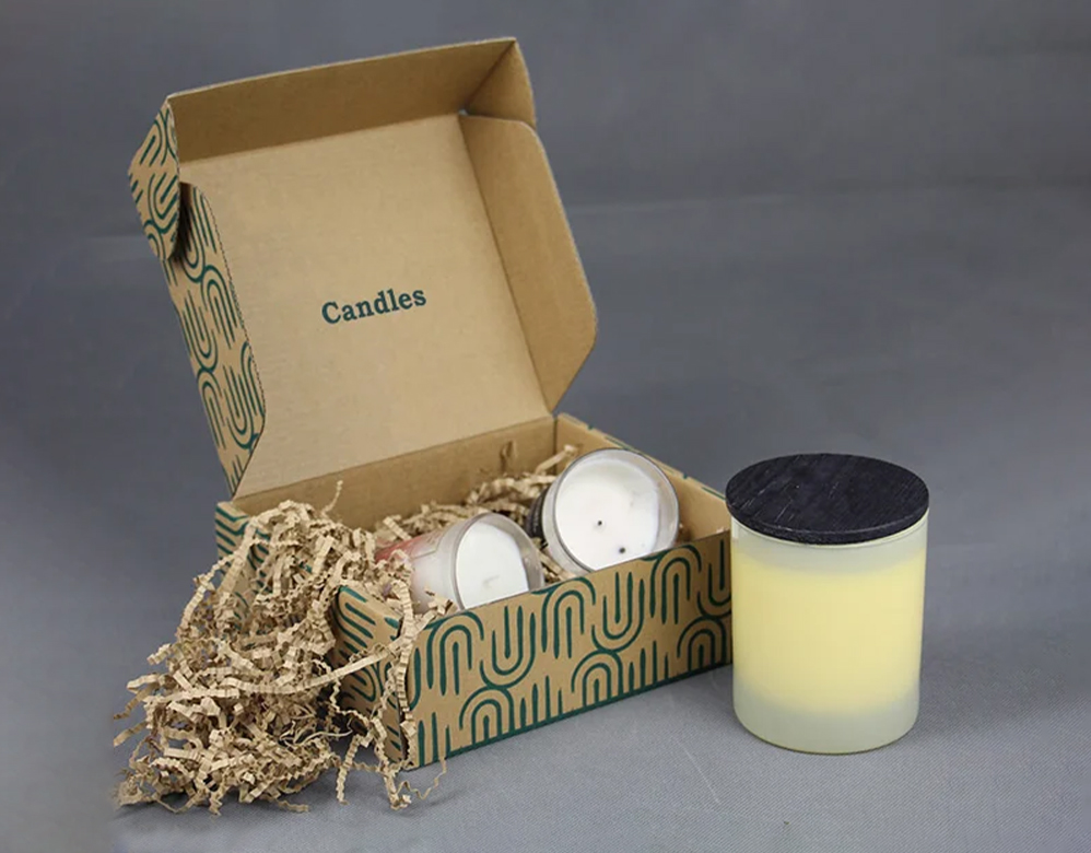 E-flute candle custom packaging box