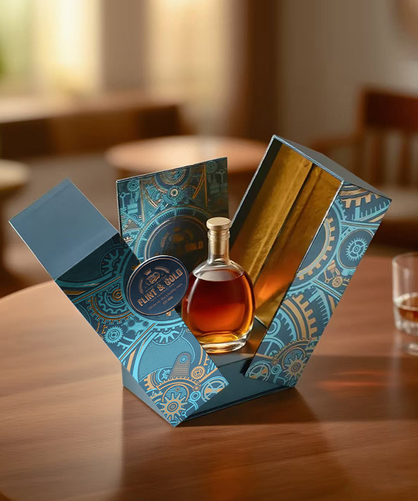 Premium Wine Packaging Box - Custom Printed