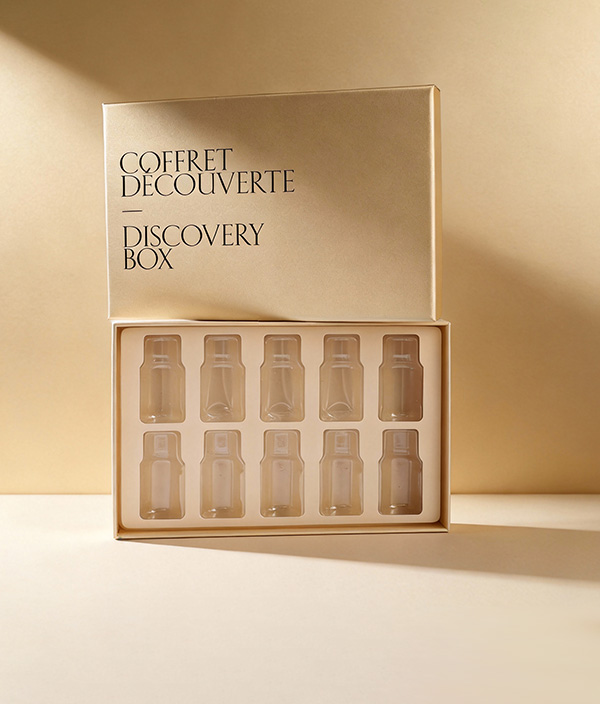 Custom 10-Bottle Essential Oil Gift Box – Rigid Lift-Off Lid Box with Insert