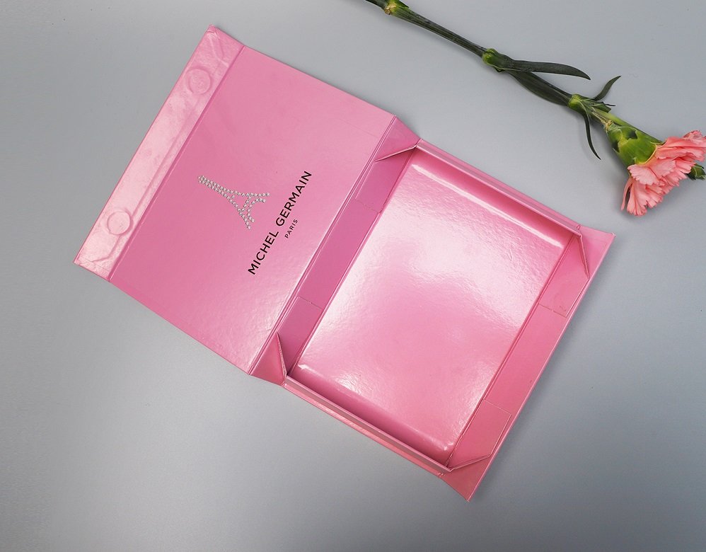 Pearl Pink Perfume Packaging- Folding Box